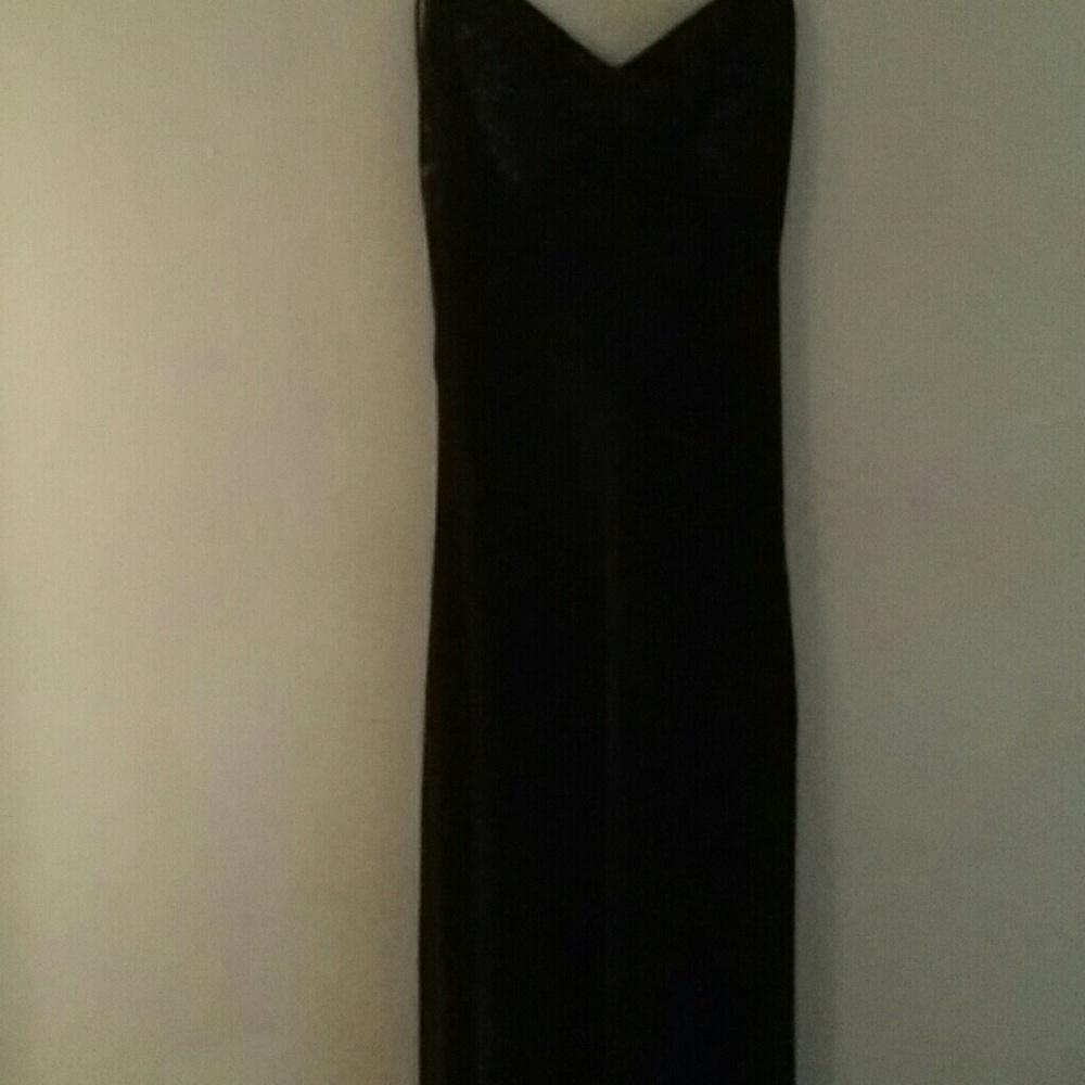 Long knit dress